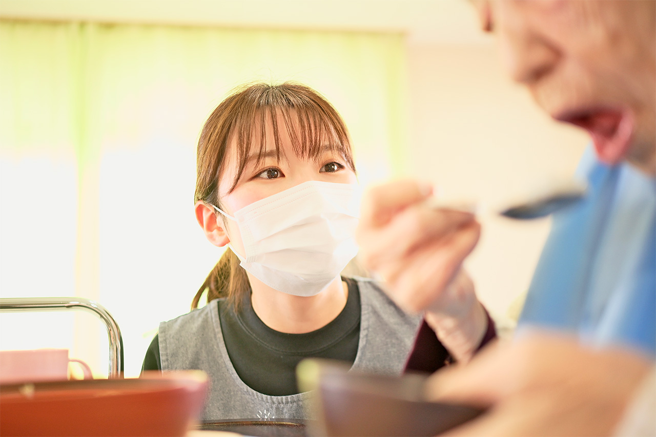 管理栄養士によるミールラウンド